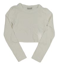 Biele crop tričko Matalan