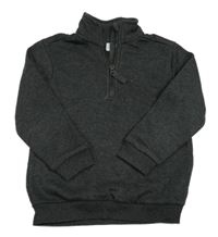 Antracitová mikina zn. TU