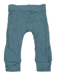 Modré rebrované ľahké tepláky George