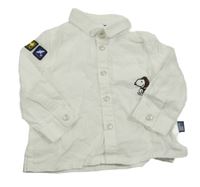 Bílá košile se Snoopym