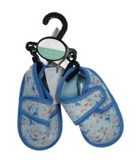 Nové - Modré capáčky s velrybami Tu