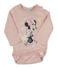 Svetloružové body s Minnie Disney