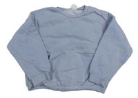 Svetlomodrá oversize mikina Next