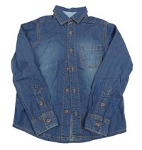 Tmavomodrá riflová košile Pepperts