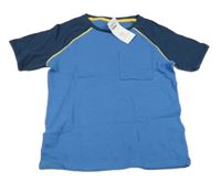 Nové - Tmavomodro-modré tričko Pep&Co