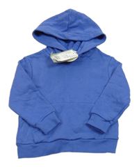 Nové - modrá mikina s kapucňou H&M