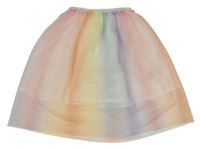 Farebná duhová tylová sukňa H&M