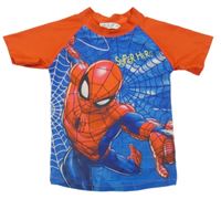 Modro-červené UV tričko se Spidermanem