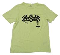 Limetkové tričko s Batmanem H&M