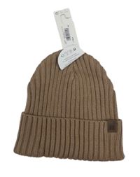 Nové - Hnědá pletená žebrovaná čepice Next