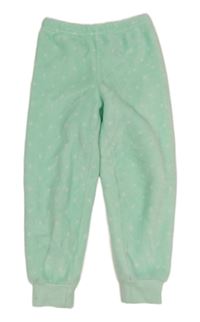 Mátové chlpaté domáceé nohavice C&A