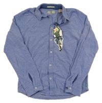 Nové - Modrá košile 