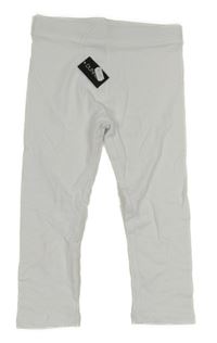 Nové - Biele capri legíny Dunnes