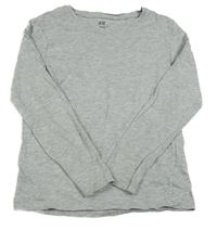 Sivé melírované tričko H&M