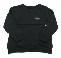 Čierna mikina s nápisom George