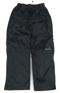 Čierne šušťákové nepromokavé funkčné nohavice Peter Storm