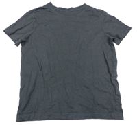 Tmavosivé crop tričko H&M