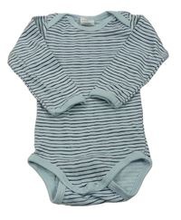 Světlemodro-tmavomodré pruhované body impidimpi