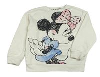 Smetanová mikina s Minnie PRIMARK