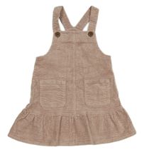 Pudrové menšestrové šaty Next