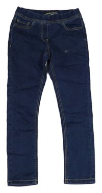 Tmavomodré riflové džegíny C&A