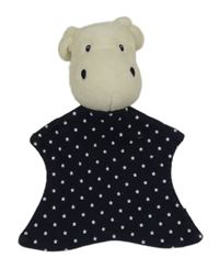 Tmavomodrý usínáček s hviezdičkami a zvieratkom Topomini