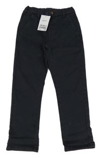 Nové - tmavomodré chino plátěné kalhoty Next