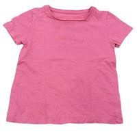 Ružové tričko s výšivkou St. Bernard