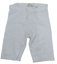 Biele elastické kraťasy H&M