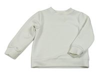 Smotanová rebrovaná zamatová mikina