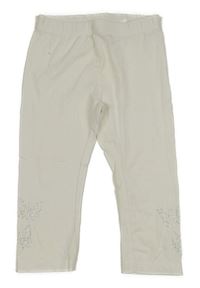 Smotanové capri legíny s motýly z kamínků Kiki&Koko