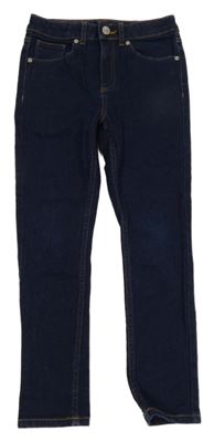 Tmavomodré skinny rifle River Island