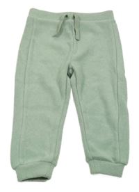 Zelené úpletové tepláky Primark