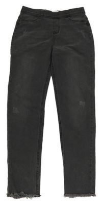 Tmavošedé džegíny s prošoupáním Denim Co.