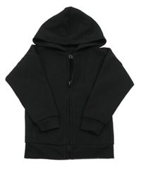 Čierna prešívaná prepínaci mikina s kapucňou Primark