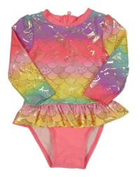 Neonově růžovo-barevné UV body Cat&Jack