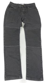 Tmavošedé rifle s žebrováním Reserved