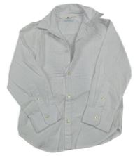 Biela košeľa so žebrováním H&M