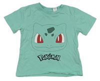 Zelené tričko s pokémonem H&M