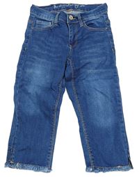 Modré skinny crop rifle