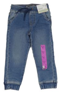 Nové - Modré jogger cuff rifle Denim Co.