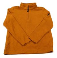 Tehlová fleecová mikina s logom tog 24