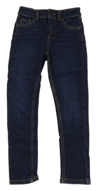 Tmavomodré skinny rifle Fatface