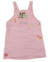 Ružové plátenné na traké šaty s Minnie a Daisy Primark