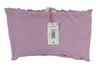 Lila rebrovaný bandeau top zn. Matalan