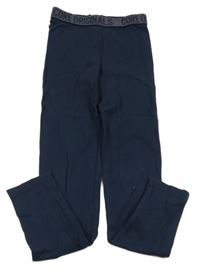 Tmavomodré legíny s nápismi C&A