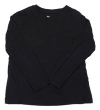 Čierne tričko H&M