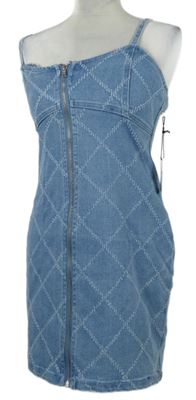 Nové - Dámské světlemodré riflové propínací minišaty Forever21