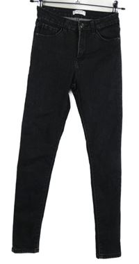 Dámske tmavosivé skinny rifle