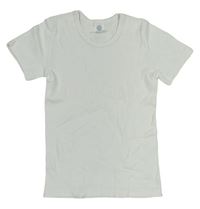 Biele spodné tričko Sanetta